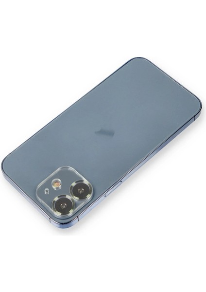 iPhone 12 Metal Kamera Lens Koruma Cam - Koyu Yeşil – Darbe Koruma