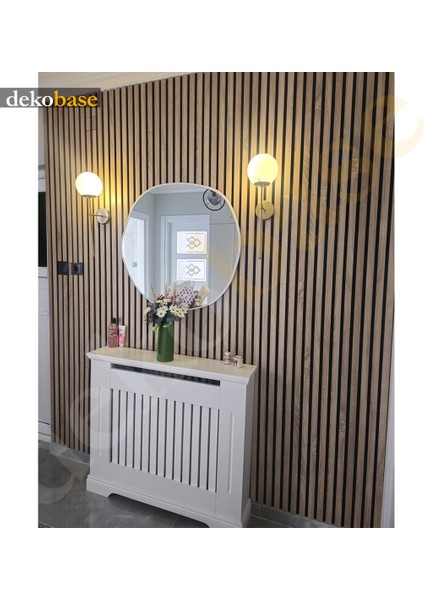Atlantik Çam (2 Adet) 40X240CM Yeni Nesil Akustik Ahşap Duvar Paneli modelleri