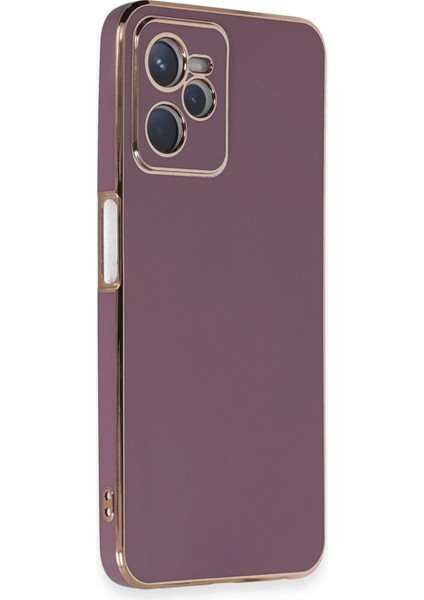 Realme C35 Kılıf Volet Silikon - Mor – Darbe Koruma fiyatları