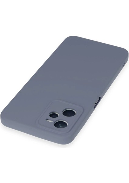 Realme C35 Kılıf Nano Içi Kadife Silikon - Gri – Darbe Koruma modelleri