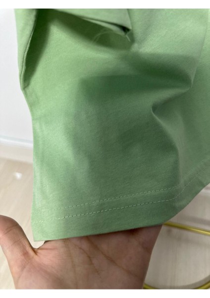 Kadın Crop T-Shirt Kuş Modeli