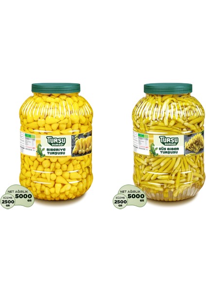 Biberiye Turşusu 5kg - Süs Biberi Turşusu 5kg