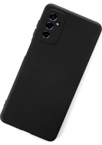 Samsung Galaxy M52 5g Kılıf Nano Içi Kadife Silikon - Siyah modelleri