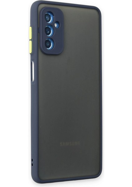 Samsung Galaxy M52 5g Kılıf Montreal Silikon Kapak - Lacivert fiyatları