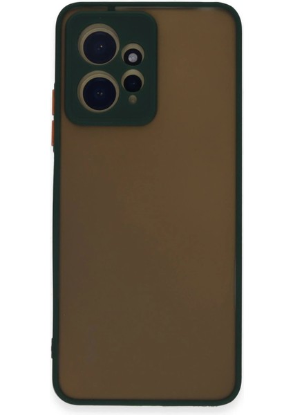 Xiaomi Redmi Note 12 4g Kılıf Montreal Silikon Kapak - Yeşil – Darbe Koruma