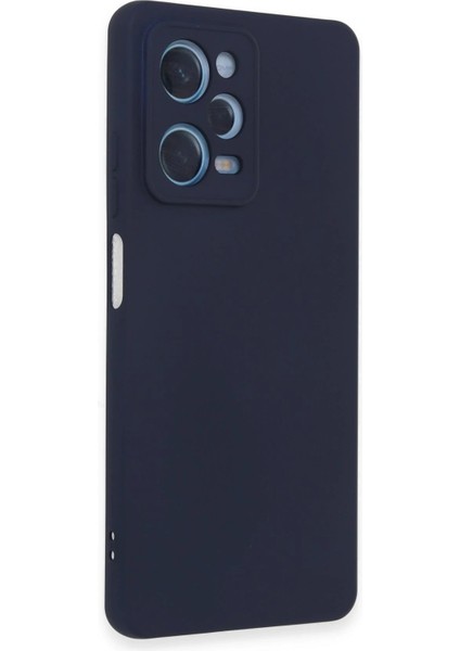 Xiaomi Redmi Note 12 Pro 5g Kılıf Nano Içi Kadife Silikon - Lacivert – Darbe Koruma