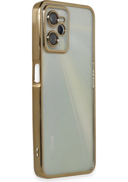 Realme C35 Kılıf Razer Lensli Silikon - Gold – Darbe Koruma fiyatları