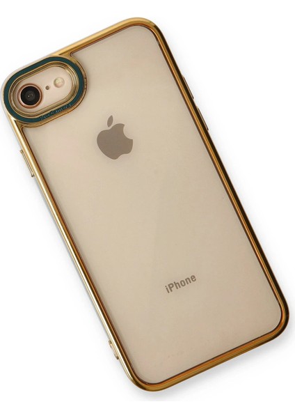 iPhone 7 Kılıf Liva Lens Silikon - Yeşil – Hızlı Kargo modelleri