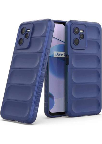 Realme C35 Kılıf Optimum Silikon - Lacivert – Darbe Koruma fiyatları