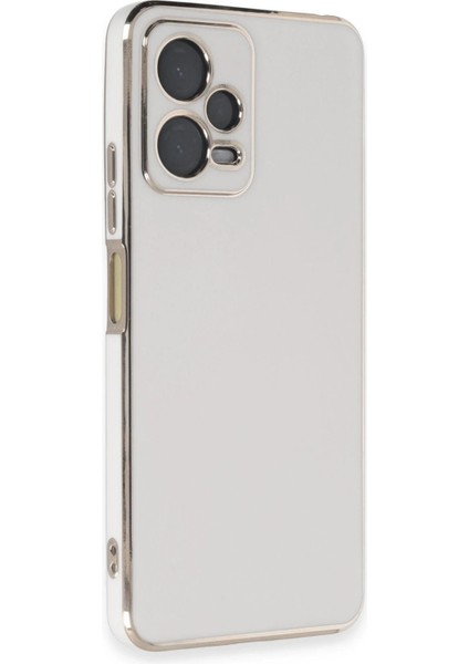 Xiaomi Poco X5 5g Kılıf Volet Silikon - Beyaz – Darbe Koruma
