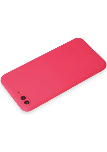 iPhone 7 Plus Kılıf First Silikon - Pembe – Darbe Koruma modelleri