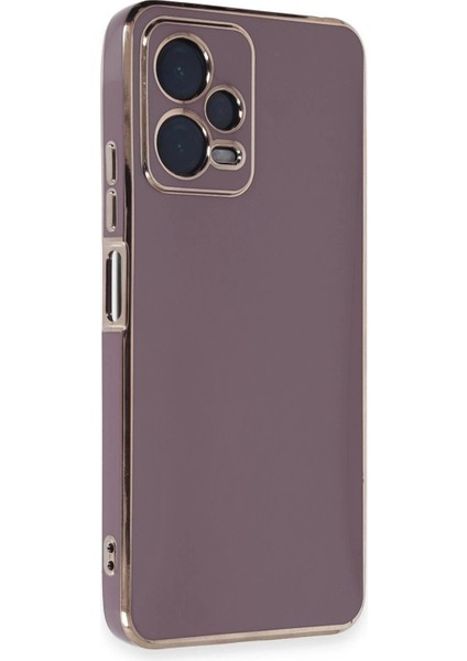 Xiaomi Poco X5 5g Kılıf Volet Silikon - Mor – Darbe Koruma