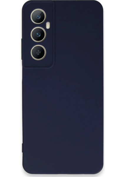 Realme C65 Kılıf First Silikon - Lacivert – Darbe Koruma