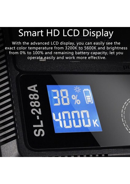 ,SL-288A Soft Light Video Fotoğraf Soft Işık.(Ayaksız)