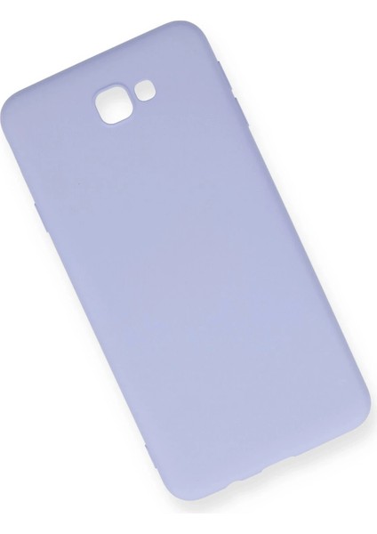 Samsung Galaxy J7 Prime Kılıf Nano Içi Kadife Silikon - Lila
