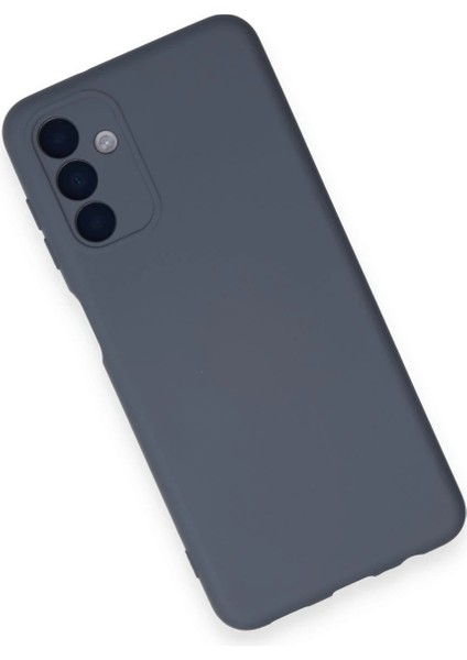 Samsung Galaxy A14 4g Kılıf Nano Içi Kadife Silikon - Gri modelleri