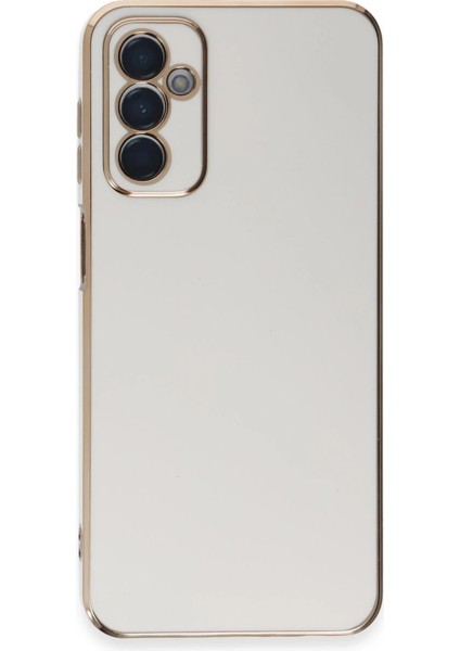 Samsung Galaxy A14 4g Kılıf Volet Silikon - Beyaz