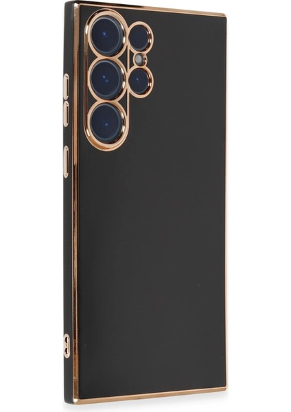 Samsung Galaxy S23 Ultra Kılıf Volet Silikon - Siyah fiyatları