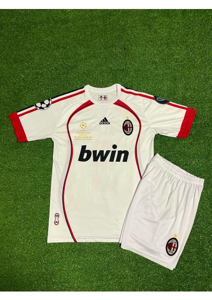 Milan 2007 Maldini 3 Numara Çocuk Forması (BEYAZ)SM11