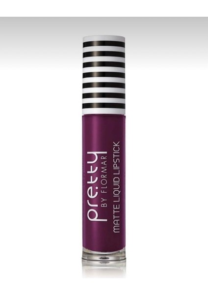 Flormar Mor Pretty Matte Liquid Lipstick Mat Likit Ruj 11