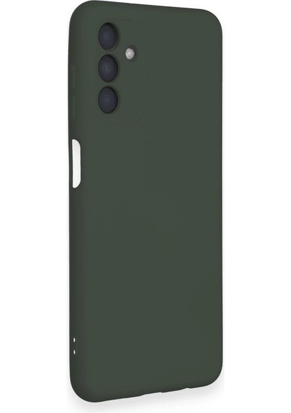 Samsung Galaxy A14 4g Kılıf Nano Içi Kadife Silikon - Koyu Yeşil fiyatları