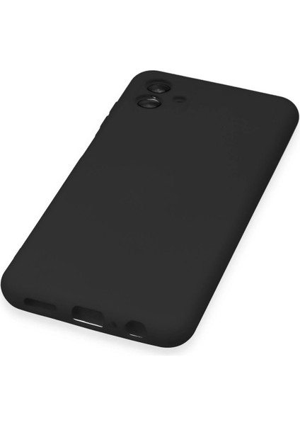 Samsung Galaxy A04E Kılıf Nano Içi Kadife Silikon - Siyah indirimleri