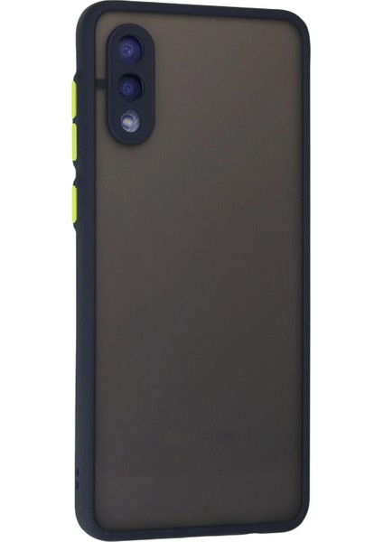 Samsung Galaxy A02 Kılıf Montreal Silikon Kapak - Lacivert modelleri