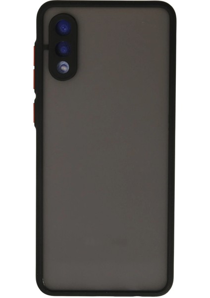 Samsung Galaxy A02 Kılıf Montreal Silikon Kapak - Siyah