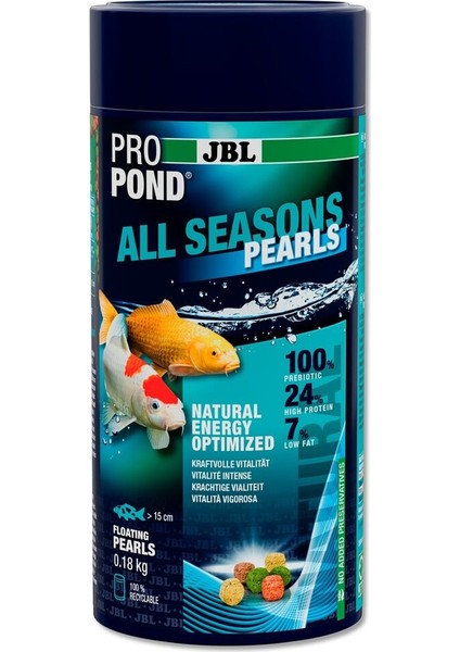 Pro Pond All Seasons Pearls 1lt 180GR