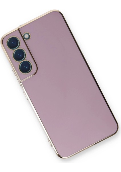 Samsung Galaxy S22 Plus Kılıf Volet Silikon - Mor modelleri