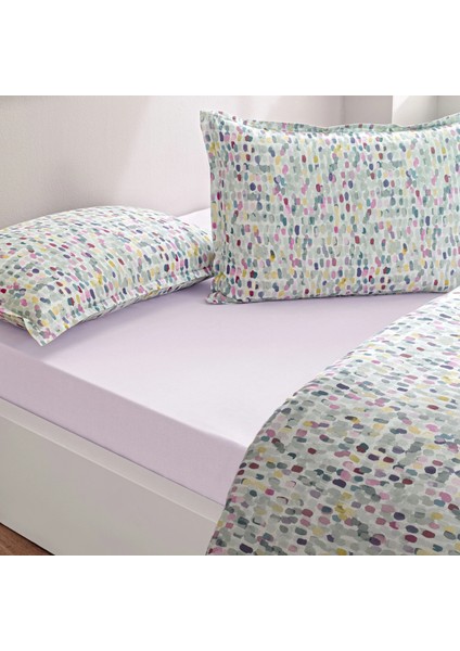 Seç&ser Çift Tarafı Desenli Çift Kişilik Nevresim Takımı Pepple Mint indirimleri