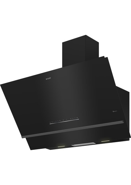 Ade 907-2 D Siyah Duvar Tipi Davlumbaz