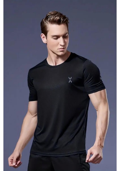 Xylon Mikro Polyester Nefes Alabilen Hafif Perform Antrenman Sporcu Erkek Tshirt fiyatları