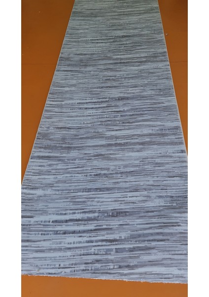 – Modern Gri-Bej Çizgili Desen, Kaymaz Taban, Yıkanabilir Halı fiyatları