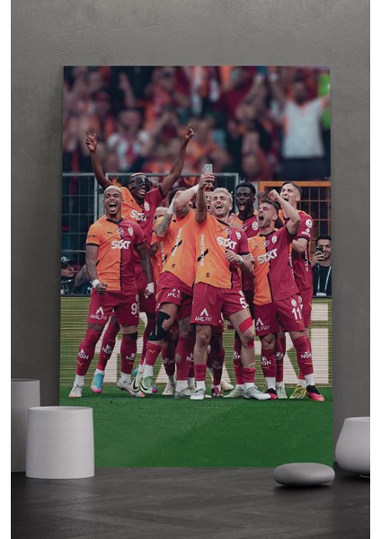 Gs Futbolcuları Selfie Kanvas Tablo