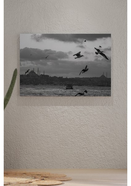 Istanbul Manzarası Kanvas Tablo
