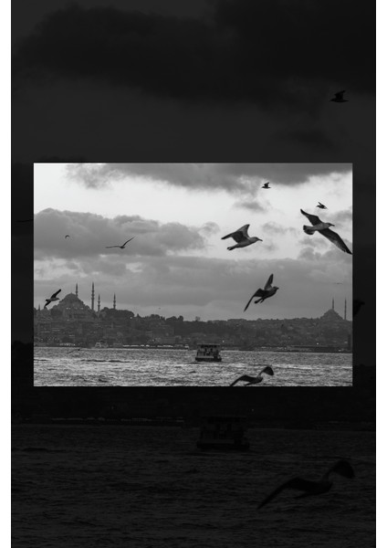 Istanbul Manzarası Kanvas Tablo