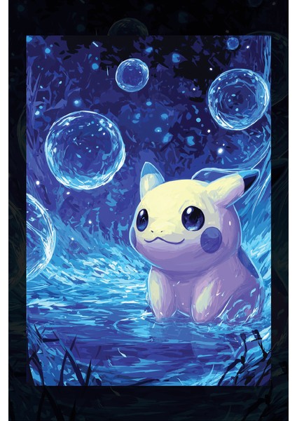 Pikachu Kanvas Tablo