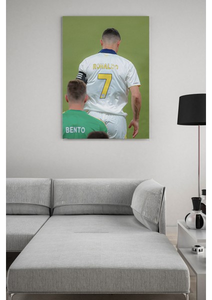 Al Nassr Cristiano Ronaldo 7 Kanvas Tablo