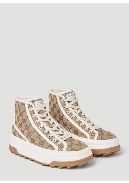 Ayakkabı Canvas High Top Sneakers