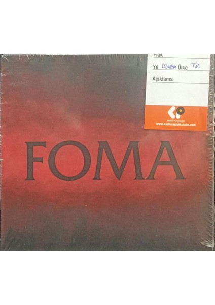 Dikkat CD Foma – Foma CD