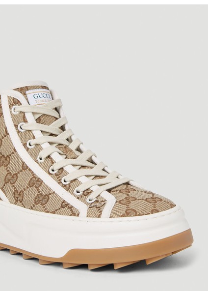 Ayakkabı Canvas High Top Sneakers