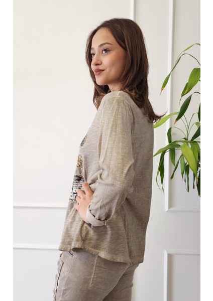 Payetli Ithal Bluz fırsatları