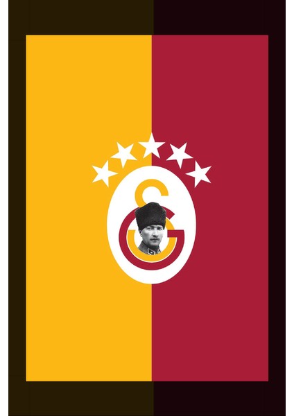 Atatürk Gs Logosu Kanvas Tablo