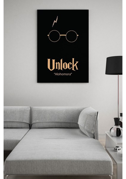 Harry Potter Alohomora Kanvas Tablo