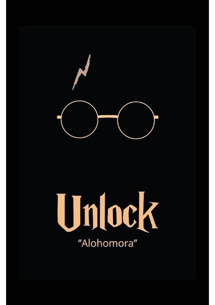 Harry Potter Alohomora Kanvas Tablo