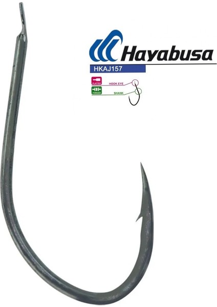 Owner 5103 Straight Shank Wide Gap Uzun Pa-La Lüfer Iğnesi