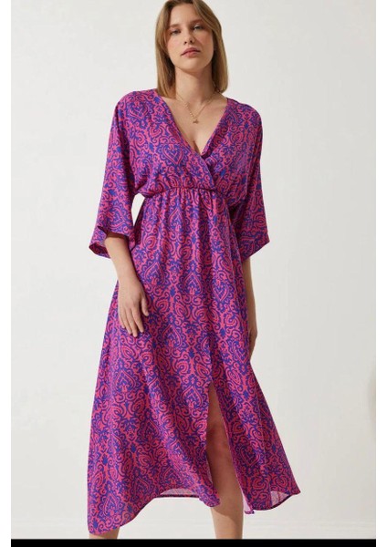 Yazlık Elbise Yırtmaçlı modelleri