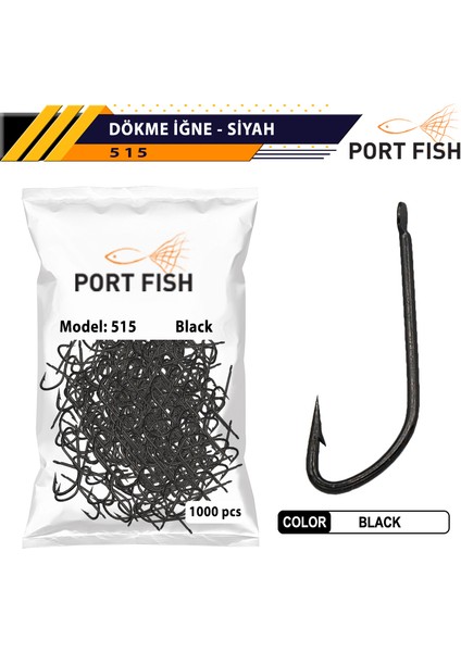 Dökme Iğne Siyah 1000 Li Paket