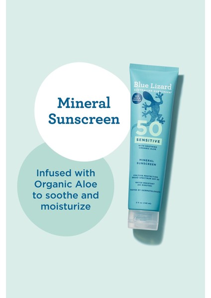 Sensitive SPF50 Hassas Ciltler Için Mineral Güneş Kremi 148ML